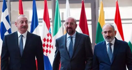 Aliyev, Paşinyan ve Michel'in Brüksel'deki üçlü zirvesi