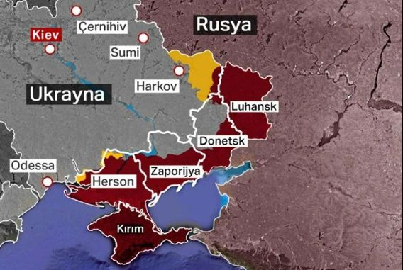 Rusya, Ukrayna’daki ilhak referandumlarından ‘Evet’ çıktığını açıkladı