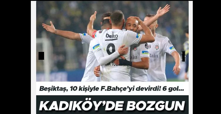 Fenerbahçe - Beşiktaş: 2-4 