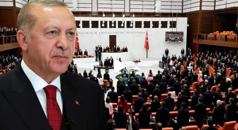 TÜRKİYE Cumhurbaşkanı Erdoğan, Meclis'te yemin ederek görevine başladı