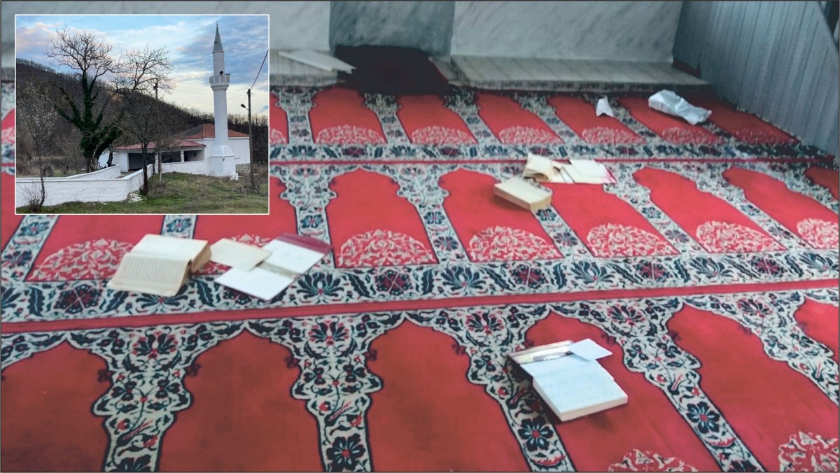 Batı Trakya'da Cami ve Kur’an-ı Kerim’e çirkin saldırı