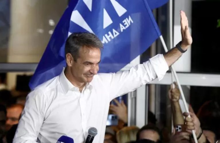 25 Haziran Genel seçimi Miçotakis'in Yeni Demokrasi Partisi kazandı