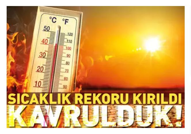 Bakan Özhaseki: Türkiye'de sıcaklık rekoru kırıldı