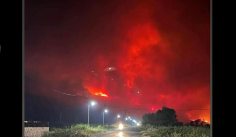 Εκκενώθηκαν οι οικισμοί Αύρα Έβρου και Κασσιτερά Ροδόπης λόγω φωτιάς