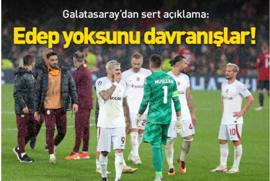 Galatasaray, İngiltere'de neler yaşandığını açıkladı