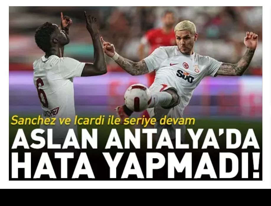 Antalyaspor 0 - 2 Galatasaray