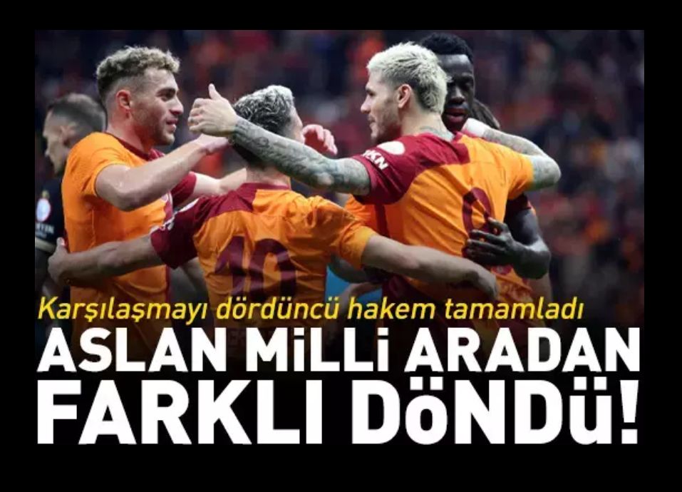 Evinde 23 maçtır kaybetmiyor: Galatasaray 4-0 Alanyaspor