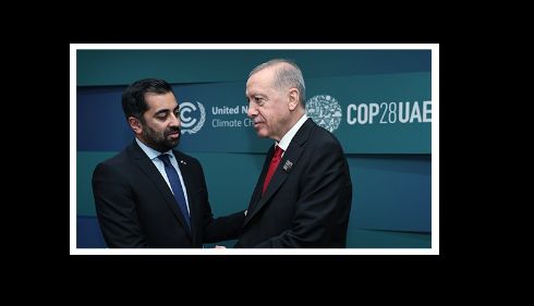 İskoçya Başbakanı Hamza Yusuf'un Cumhurbaşkanı Erdoğan’la görüşmesi Londra'yı kızdırdı.