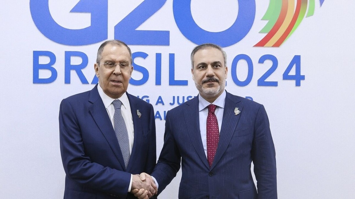 Συνάντηση Λαβρόφ και Φιντάν στο περιθώριο της G20