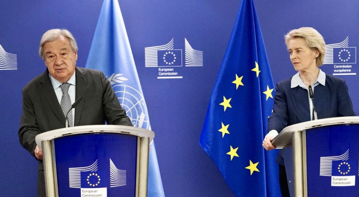 Guterres'ten AB liderlerine: Gazze ve Ukrayna konusunda çifte standarttan kaçının