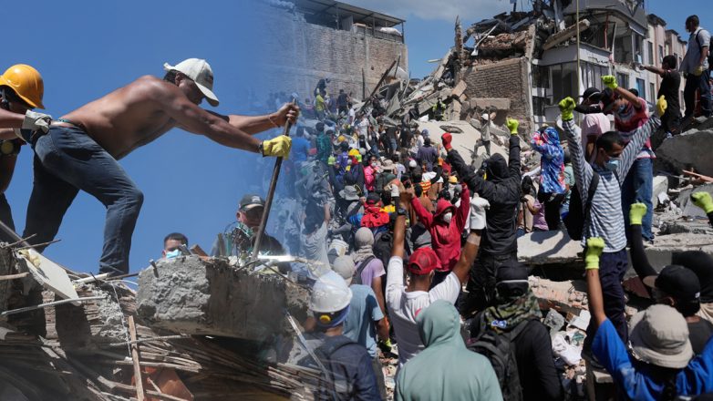 Χιλιάδες οι αγνοούμενοι από τον σεισμό στην Κολομβία