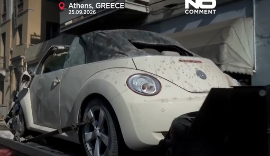 Akropolis yakınında patlama: Plaka’da bina çöktü, iki kişi yaralandı